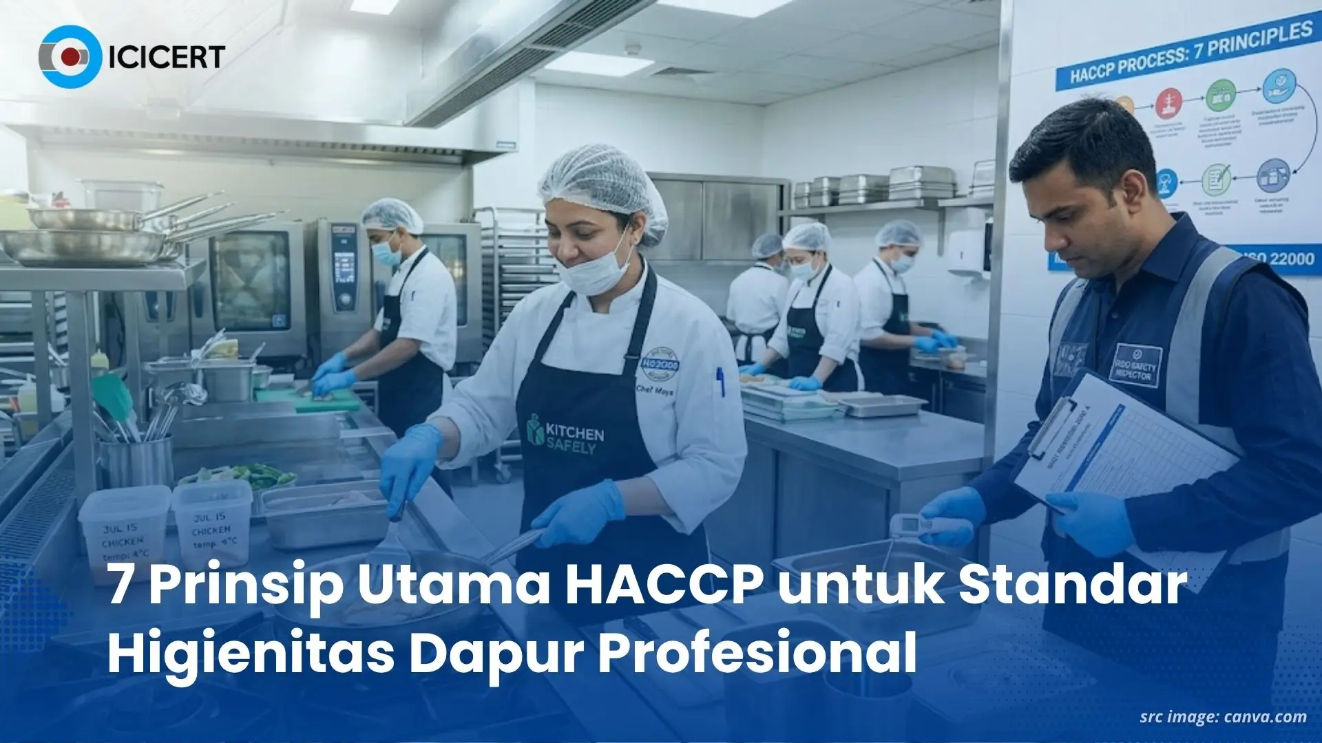 7 Prinsip Utama HACCP untuk Standar Higienitas Dapur Profesional