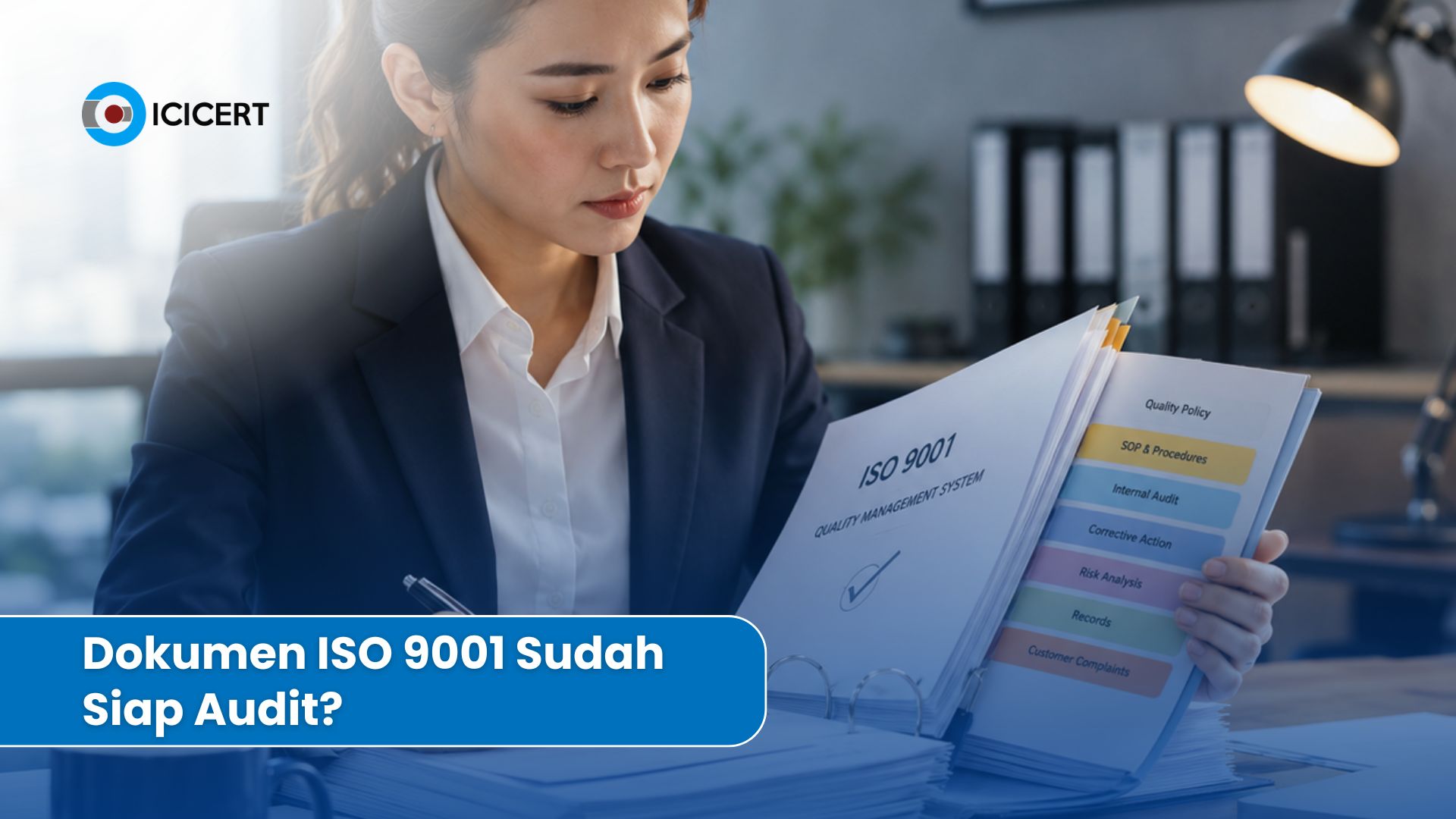 Dokumen ISO 9001 untuk persiapan audit sertifikasi